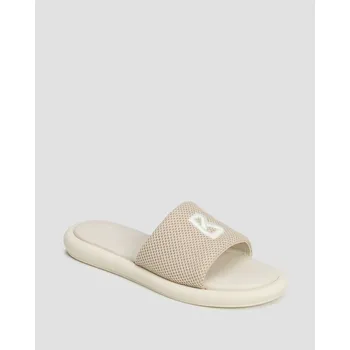 Oblečení a móda Kožené Dámské Pantofle Bogner Portofino L2a V Béžové Barvě 22525221-31