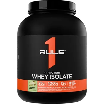 Protein Rule1 R1 Protein Whey Isolate (2280 g, Pistáciová zmrzlina)
