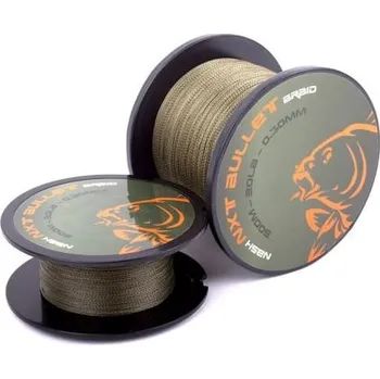 Nash šňůra NXT Bullet Braid 20lb 0,30mm 200m