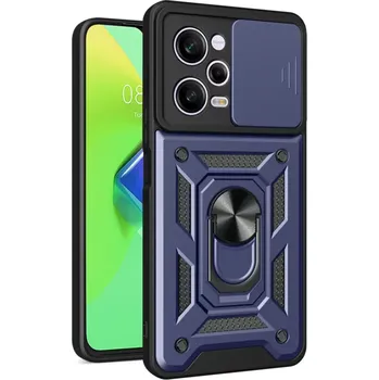 Pouzdro na mobilní telefon Kryt Xiaomi Redmi Note 12 5G / POCO X5 5G Techsuit CamShield Pro modrý