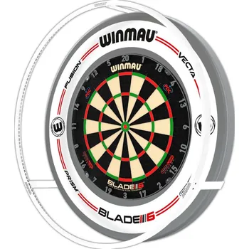 Příslušenství pro šipky Winmau Plasma Ice Dartboard Surround Light & Pro-Line Original Surround Bundle - osvětlení sisalového terče se surroundem
