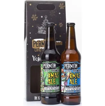 Pivo Permon XMAS Ale sada 2x 0,5 l