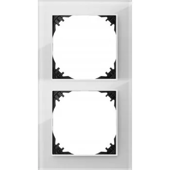 vypínač Dvojitý Rámeček Elektro-Plast Nasielsk bílý