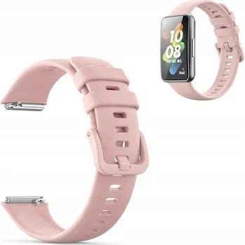 Řemínek na hodinky Řemínek Best Accessories pro Huawei 26mm, růžový