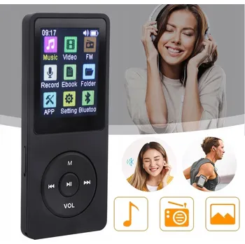 MP3 přehrávač ZREE 6949597338322 černý 16 GB