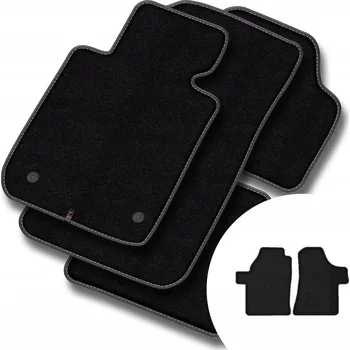 autokoberec Velurové autokoberce Motos 2 ks