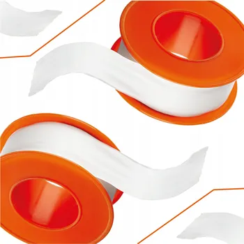 Izolační páska POLAX TĚSNICÍ PÁSKA NA TRUBKY 15M / 19MM / 0,1MM BÍLÁ