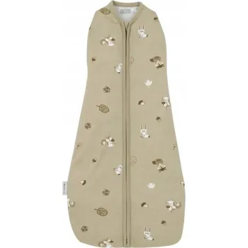 Zavinovačka Meyco Baby Forest Animals dětský zavinovací spací pytel cocoon - písková - 70 cm