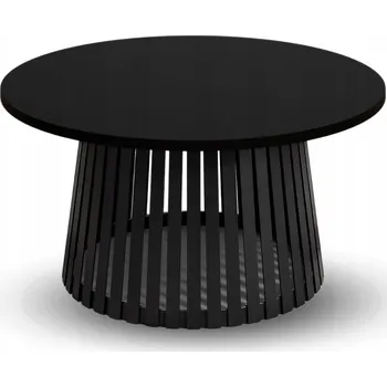 Konferenční stolek Stůl kulatý Heydoo 75 x 75 x 44 cm černý