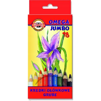 Pastelka Pastelky Koh-I-Noor Jumbo 18 ks