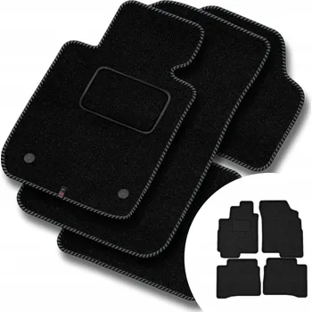 autokoberec Velurové autokoberce Motos 4 ks