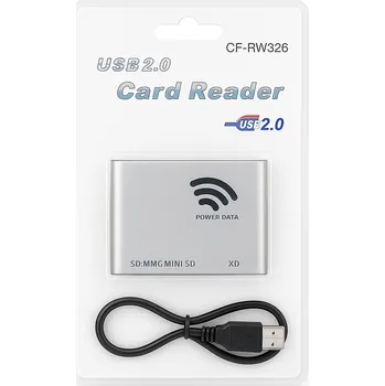 Čtečka paměťových karet Čtečka paměťových karet USB 2.0 pro SD microSD MMC xD