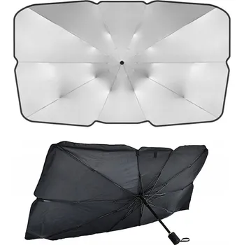 Stínítko do auta SLUNEČNÍ CLONA NA PŘEDNÍ SKLO SNIŽUJE TEPLOTU V KABINĚ AUTA A DODÁVKY