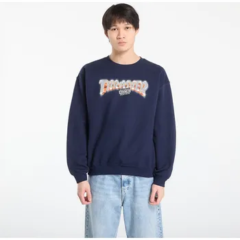 Oblečení a móda Mikina Thrasher Explicit Crewneck Navy L
