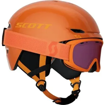 Dětská přilba SCOTT KEEPER 2+Google Jr Witty Orange, M