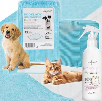 toaleta pro psa Absorpční podložky a rohože pro psy ALLEMED 50 ks