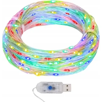 Vánoční dekorace Vánoční osvětlení, 40 m, 400 barevných LED diod, 8 funkcí