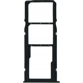 Šuplík / Držák SIM karty pro Honor 7C Dual SIM, černý, originální (ORG)