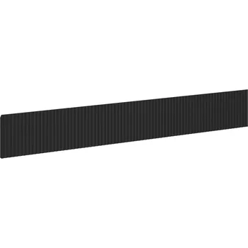 Koupelnový nábytek Mexen Rivel čelní (ryflowaný) k tělu koupelnové skřínky 120 x 20 cm, černá mat - 91A20-1200-235-1-71 Čela a dvířka skříněk