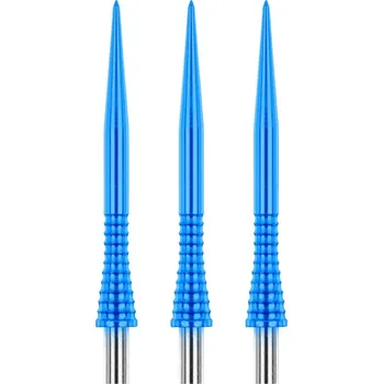 Příslušenství pro šipky Red Dragon Kovové hroty Raptor GT Gripped - Blue - 35 mm
