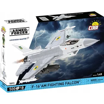 Stavebnice COBI COBI 5893 F-16C FIGHTING FALCON (UA) - Stavebnice