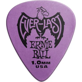 Trsátko Ernie Ball Everlast Picks 1.0 Purple + prodloužená záruka 3 roky