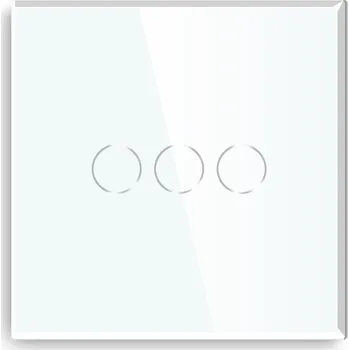 vypínač DOTYKOVÝ SPÍNAČ SVĚTLA ZIGBEE 3K TROJITÝ S NULOVÝM VODIČEM