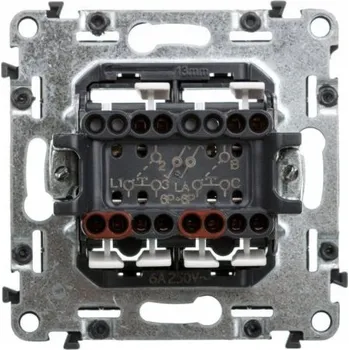 Elektrická zásuvka Anténní zásuvka nástěnná Legrand šedá