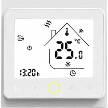 Termostat pro plynové kotle 5A bílý Wi-Fi Moes WHT-002-GCLW TUYA