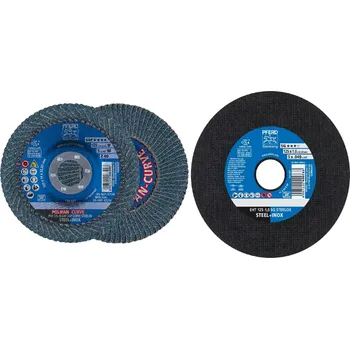 Řezný kotouč Řezné a lamelové brusné kotouče SGP CURVE - Pferd 125 SG STEELOX [PFR Z40 M / EHT 1,0] (PF4007220654927)