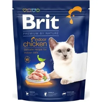 Volný čas Brit Premium by Nature Cat Indoor Chicken 300 g EXPIRACE březen (18.3.2026)