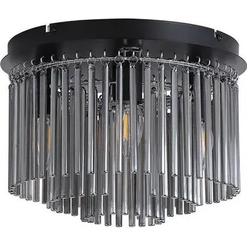 Searchlight 55620-320SM-Stropní svítidlo SWIZZLE 5xE14/60W/230V pr.32 cm kouřová