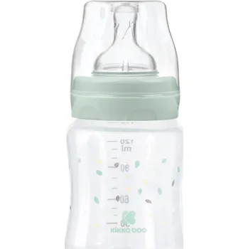 Kojenecká láhev KikkaBoo Kojenecká láhev 120ml 0m+ Jungle King Mint