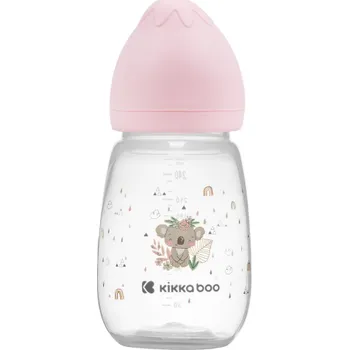 Kojenecká láhev KikkaBoo Kojenecká láhev 260ml 3m+ Savanna Pink