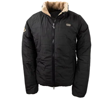 RANCHGIRLS Dámská zimní bunda "BROOKLYN" black/caramel Velikost: S