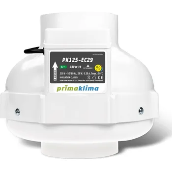 Domácí ventilátor PRIMAKLIMA Ventilátor Prima Klima EC (PK125-EC29) - 330m3/h - Ø125mm