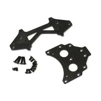RC model Long WB Rear Plate Set Kyosho Scorpion 2014 (273mm-Carbon) - expresní doprava