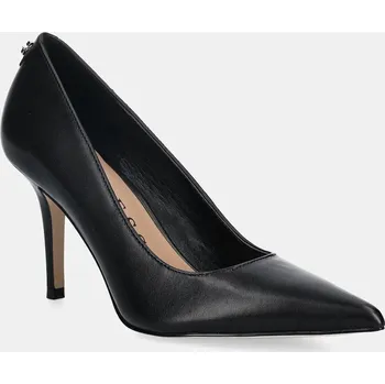 Dámské lodičky Kožené lodičky Guess PRINDY FLFPRN.LEA08.BLACK černá 99X, EUR 40