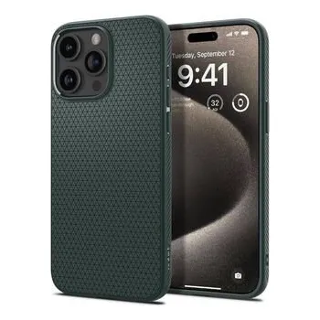 Pouzdro na mobilní telefon SPIGEN pouzdro Liquid Air pro iPhone 16 Pro Max, abyss green - Spigen + zdarma možnost vyzkoušet a vrátit zboží do 30 dní