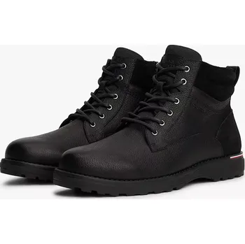 Pánská zimní obuv Tommy Hilfiger pánské černé boty 30001442-8721222500919