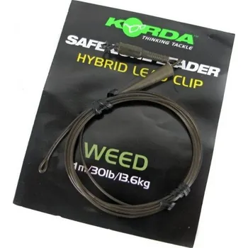 Korda Kamo Leader Hybrid Lead Clip Clear 30lb 1m