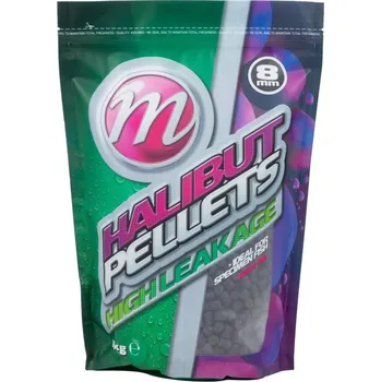 Nástraha Mainline Pelety Activated Halibut Pellets 8mm 1kg