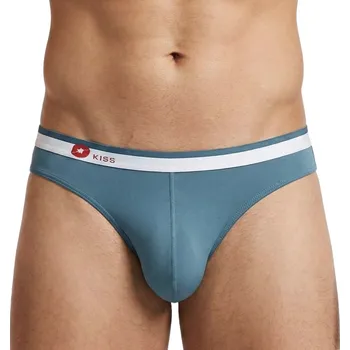 Pánské tanga Tm. tyrkysová tanga Velikost: XL-2XL