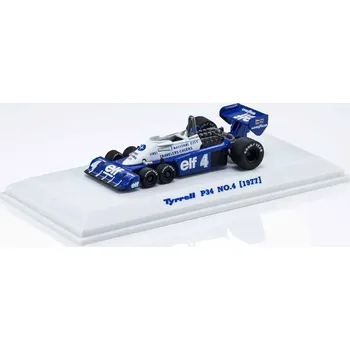 Plastikový model Kyosho 1:64 Die Cast Collection Tyrrell P34 1977 No.4 - expresní doprava