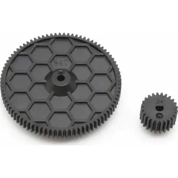 RC model Kyosho Fazer FZD2 84 Teeth Spur Gear & 24 Teeth Pinion (48Dp) - expresní doprava