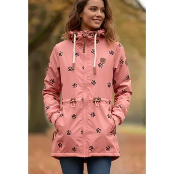 Dámská letní bunda- nadměrné velikosti 2XL až 6XL lososová