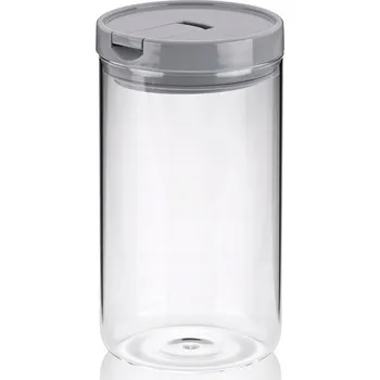 Dóza na potraviny Skleněná dóza do kuchyně Kela Arik 105x19 cm, 1,2 l