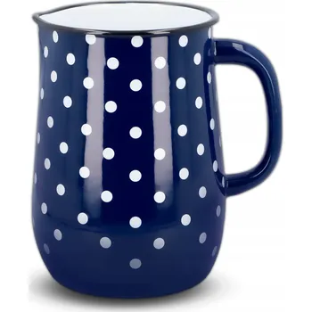 Smaltovaná konvice Emajlo Olkusz KROPKI 2,5 l