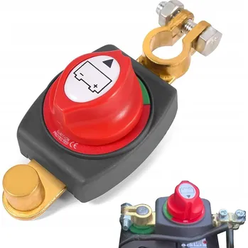 vypínač Hlavní vypínač proudu akumulátoru 300A 12V 24V 48V OCHRANA