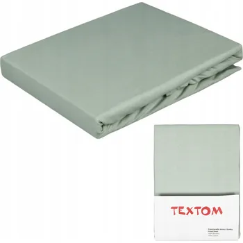 Prostěradlo PROSTĚRADLO S GUMIČKOU ZELEŇ 160x200 cm BAVLNĚNÉ, SILNÉ S VYSOKÝM PASEM